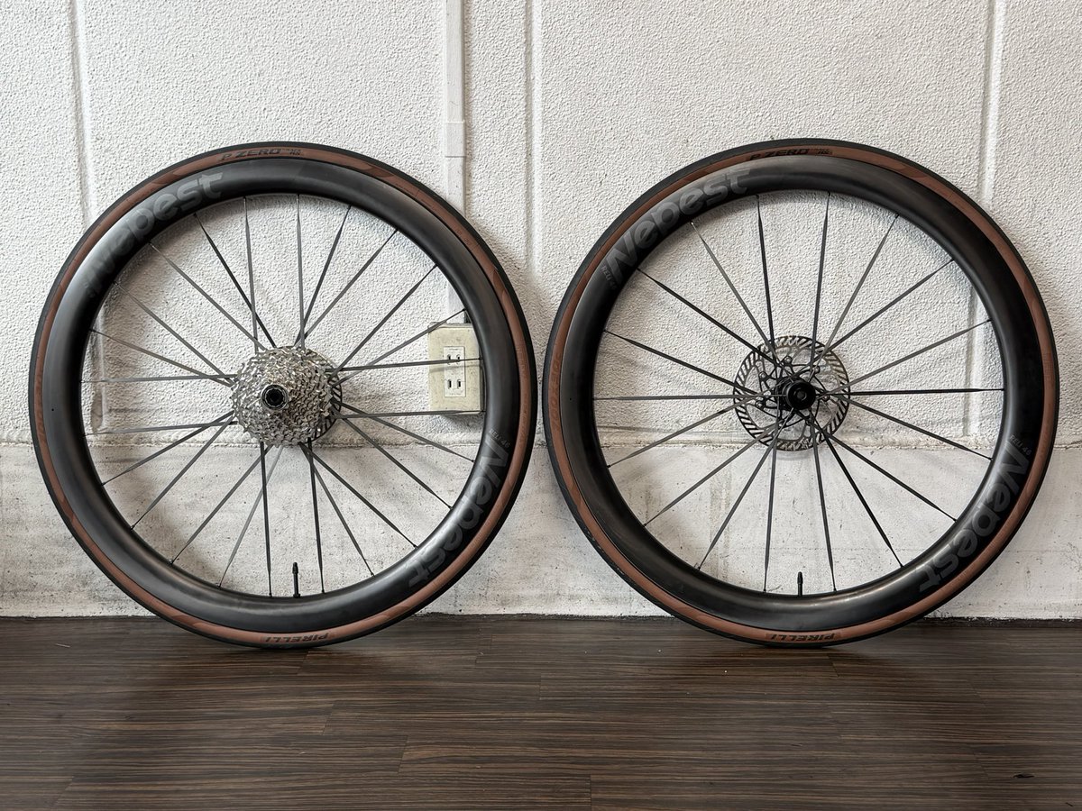 TqgHqo3OIWO6pOF's tweet photo. canyon ultimate
NEPEST RELI46のご購入いただきありがとうございます！納品後、センターや歪みなど入念にチェックしてから車体へセッティング、コスパに優れた、軽量(当店実測値ペア1,245g)ワイド(内24mm外33mm)エアロ、な軽快ホイールです！

#nepest
#reli
#取扱販売店
#あさみフレンド https://t.co/oCIibZfE4T