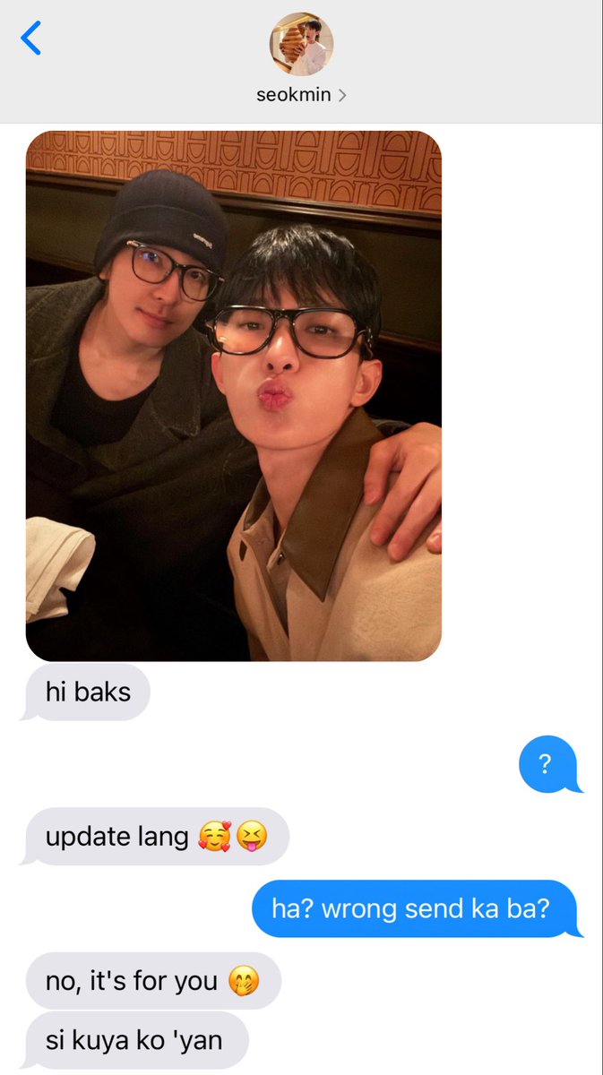 claveroux's tweet photo. #wongyu wherein nirereto ni seokmin kuya niyang si wonwoo sa kaibigan niyang si mingyu eh ayaw nga 1/2 https://t.co/Hnsn0DOkYa
