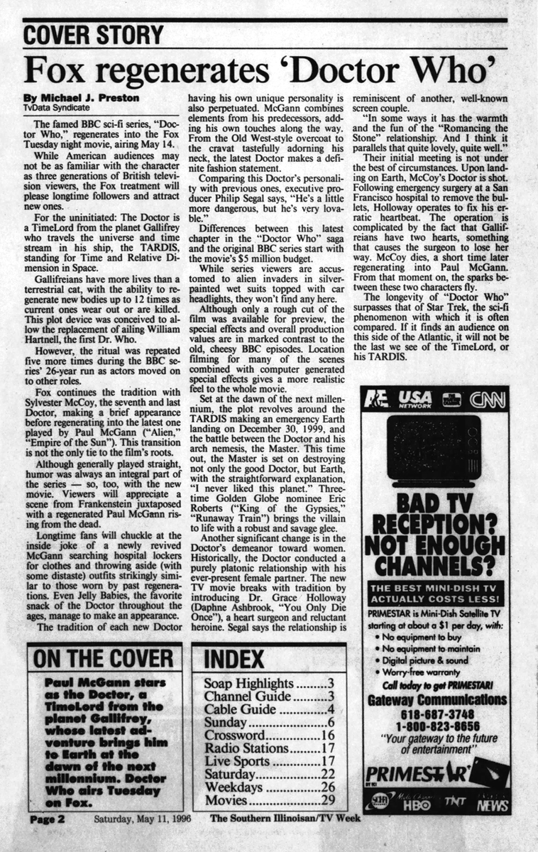 Doctor Who 1996 tweet media