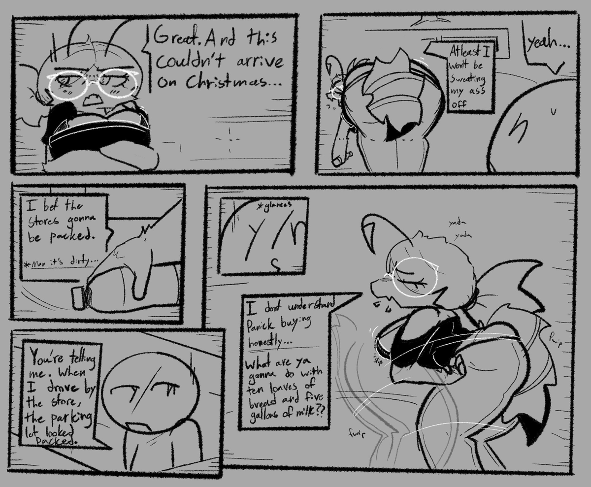 Bee comic pages 1-4 its maybe like a third done now