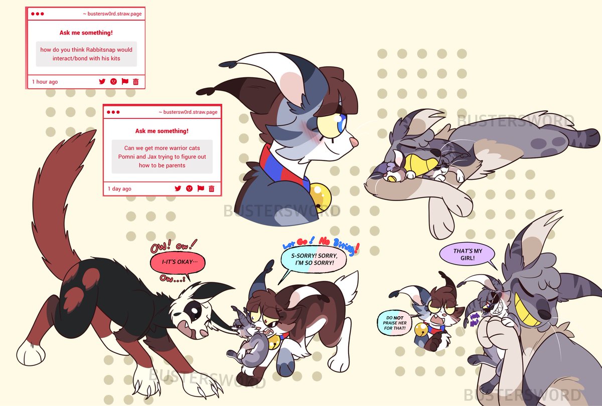 bustersw0rd_'s tweet photo. #tadc x #warriors

some #funnybunny strawpage requests https://t.co/YfOlWkI9lS