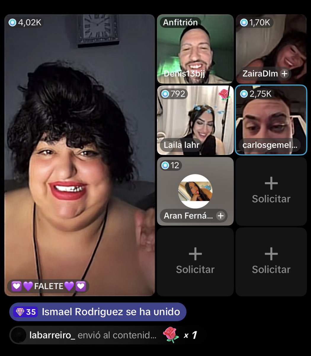 javioliveira's tweet photo. Esto está pasando en Tiktok ahora mismo. https://t.co/sH26P6l9ov
