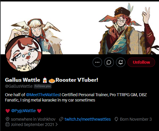 Pygo Wattle🐔 🧇 Hen VTuber! tweet media