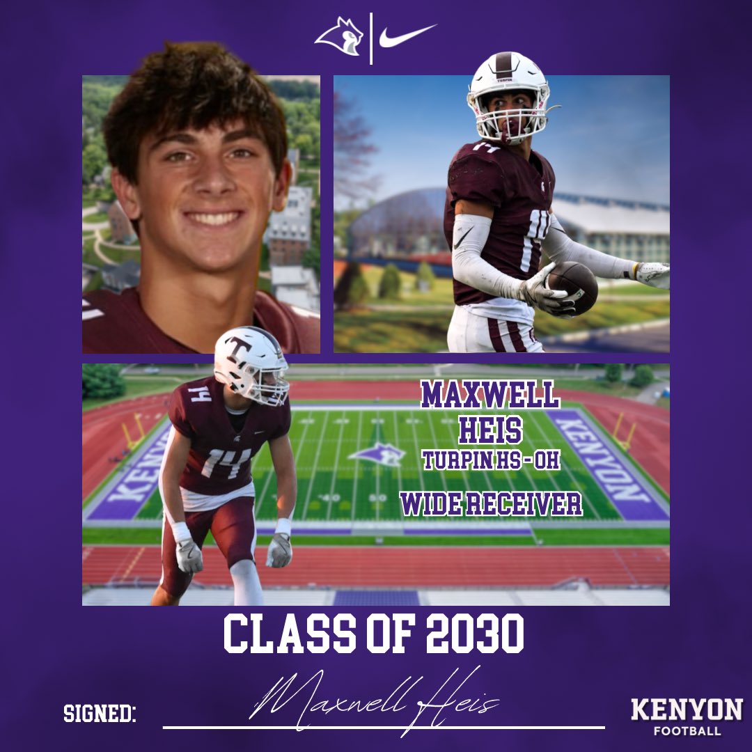 Kenyon Football tweet media