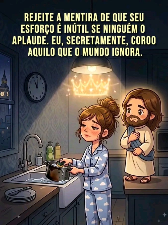 jacinhaah's tweet photo. Seu esforço não é inútil; mesmo quando ninguém te vê, Deus te vê. https://t.co/hbR7FAUDPs