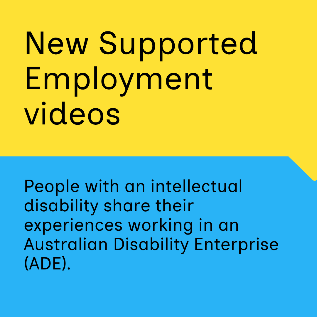 inclusionoz's tweet photo. Inclusion Australia Policy Officers interviewed 6 people with an intellectual disability who are working in Australian Disability Enterprise (ADEs). Their stories highlight the importance of fair pay, equal opportunities and the right supports at work.
https://t.co/MsNGmmB9Jy https://t.co/dMTTAw5OFf