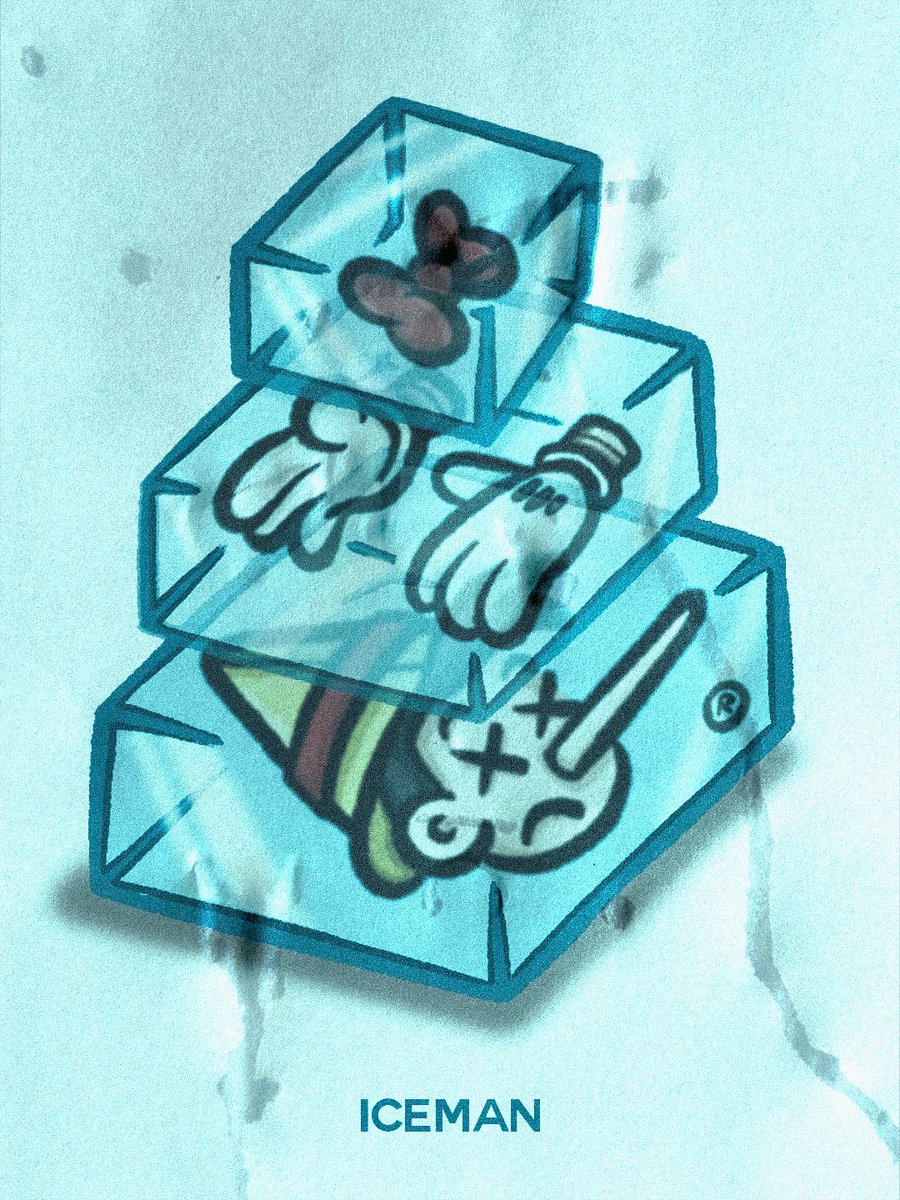 rivalites's tweet photo. Concept illustration for @champagnepapi’s upcoming ICEMAN (2026) 🧊 https://t.co/9MMsvnwne6