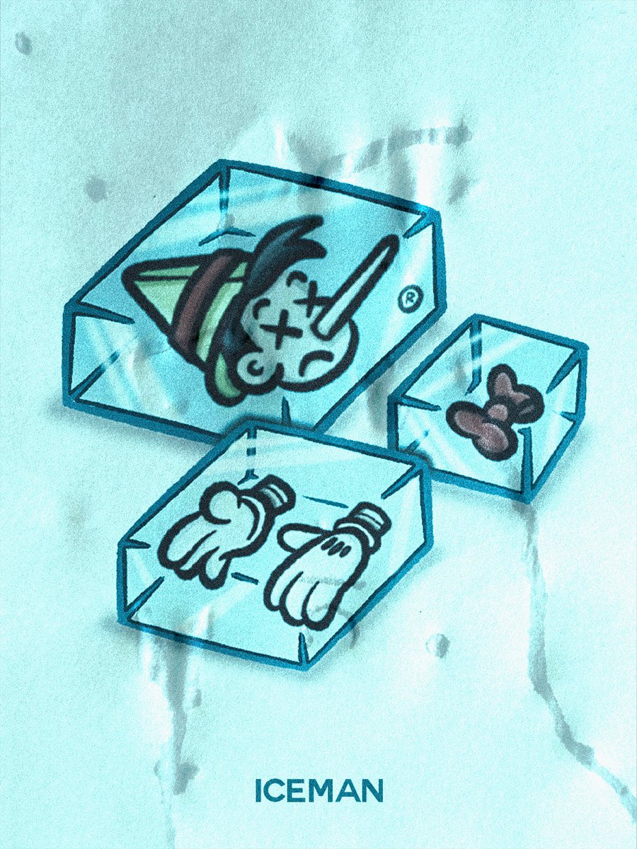 rivalites's tweet photo. Concept illustration for @champagnepapi’s upcoming ICEMAN (2026) 🧊 https://t.co/9MMsvnwne6