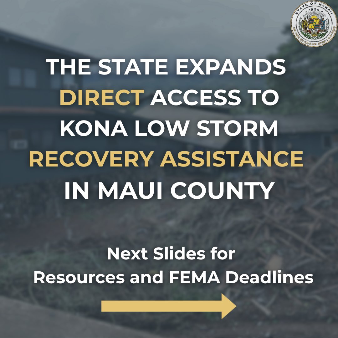 Office of the Governor, State of Hawai`i tweet media