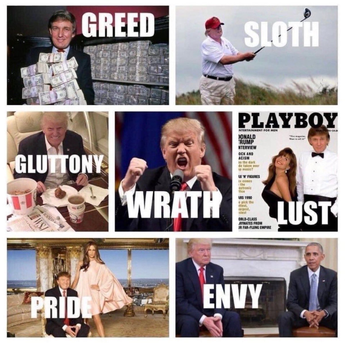 NormaCMachado1's tweet photo. @Damaan4u33 @Steve_H54 The last one is my favorite it says so much about the #Abomination #ConvictedFelon #TraitorInChief #HouseOfTrumpHouseOfLies #RELEASETHETRUMPFILES #ReleasetheUnredactedEpsteinFiles #MelaniaIsNotAVictim #PedoProtector #GOP_PEDO_Protectors https://t.co/oSBUIj4KCs