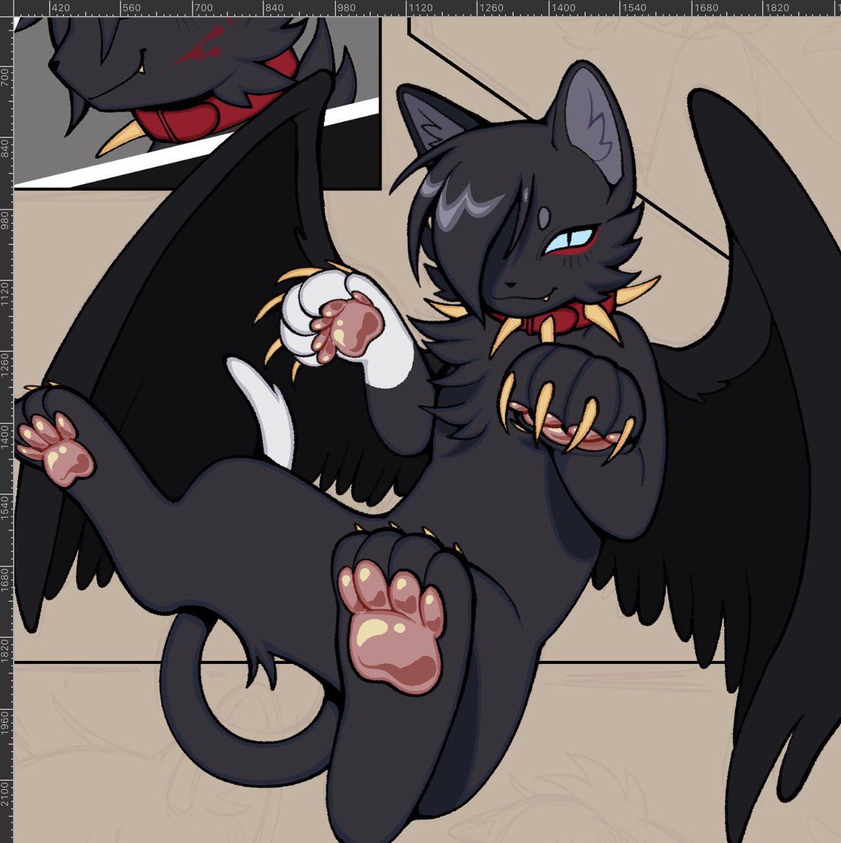 plushyhart's tweet photo. working on a big piece https://t.co/sSEAydkEmc