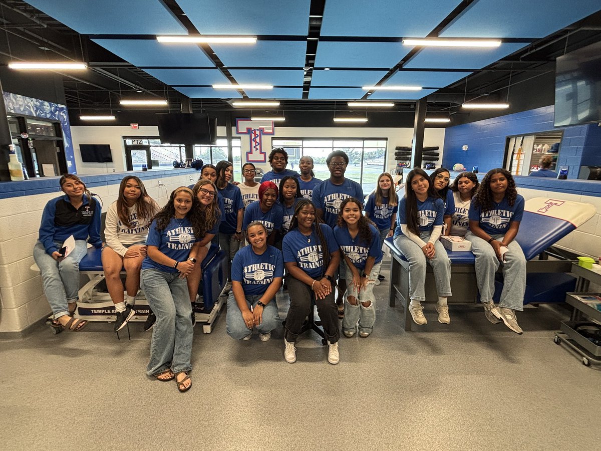 Temple HS Athletic Training tweet media