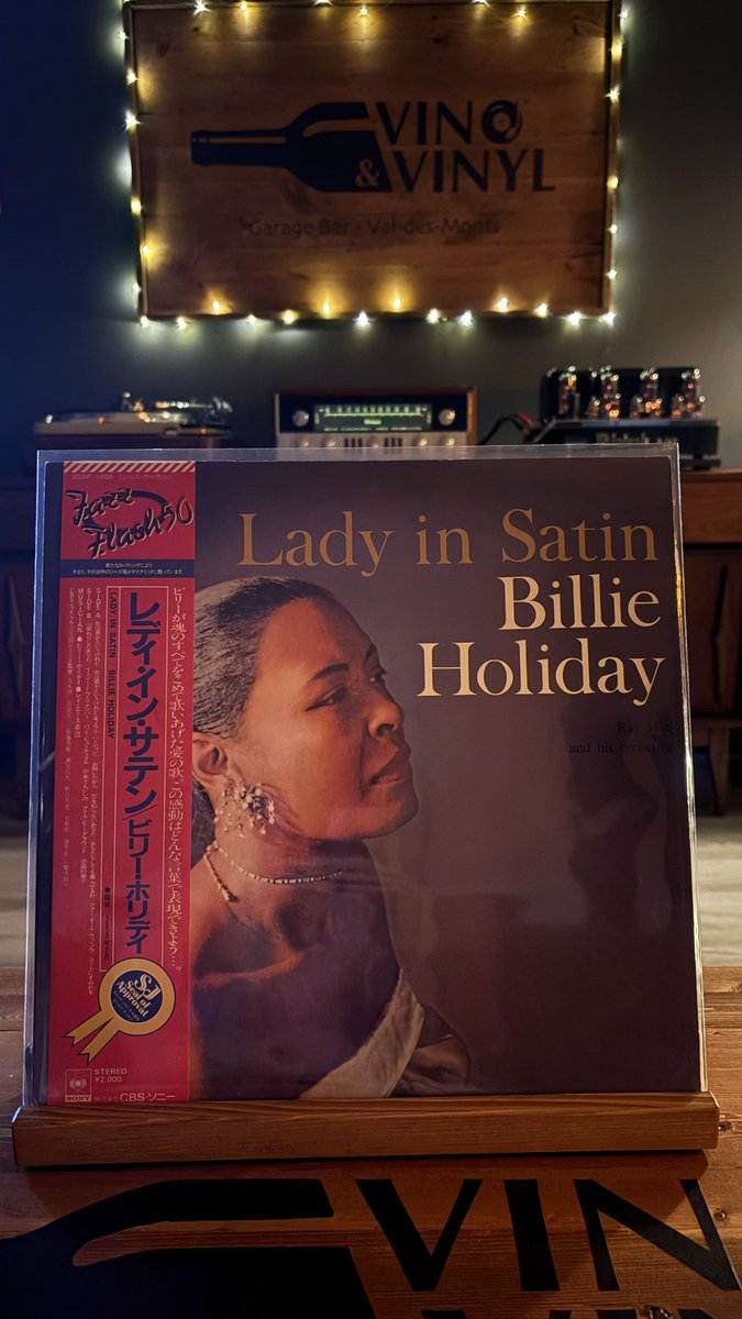 Billie Holiday - Lady In Satin. Sony/CBS 20AP 1806. Recorded in