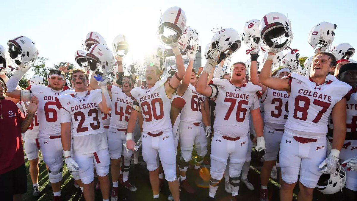hampbachelder's tweet photo. After a great conversation with @CoachRotch I’m blessed to receive an offer Colgate! @JonathanWholley @CoachMFoley @TajamirTorres @AOF_Football https://t.co/uJyZzFPBwt