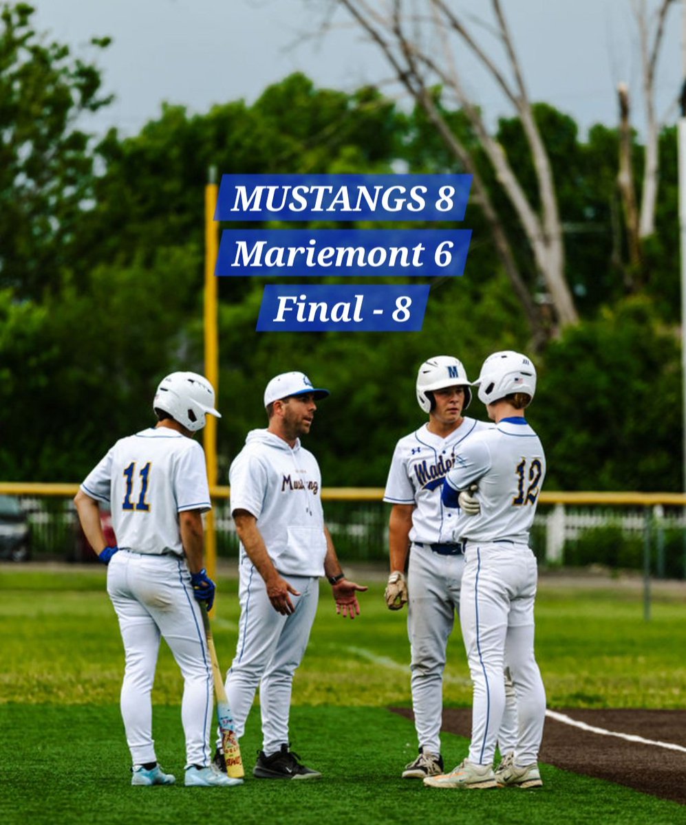 MustangsBase's tweet photo. Great atmosphere, great cause, and a great W.

Jr @WestonGlass5 3 IP, ER, W; 
2-4, RBI 
Jr @NateHyland5 5 IP, 5 K; 3-5, 2 2B, RBI
Jr @EliBeck_4 3-5, 2B, 2 RBI, SB
Sr @BraedenWallace1 2-4, 2B, HR, 2 RBI

Senior Night Tomorrow! https://t.co/iBccJSQSAW