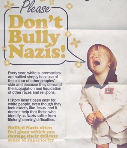 MurrayALee's tweet photo. @DavidSpezner @jkenney Was your grandfather a POS Nazi?

Because that sounds like something the grandson of a Nazi might say.

My uncles fought in WWII to save the world from racist totalitarians.

Either your grandfather is spinning in his grave at your words, or he was a Nazi.

Which is true? https://t.co/LGYPFDVOi3