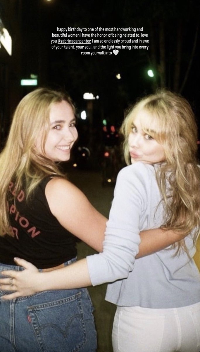 Sabrina Carpenter Daily 2.0 tweet media