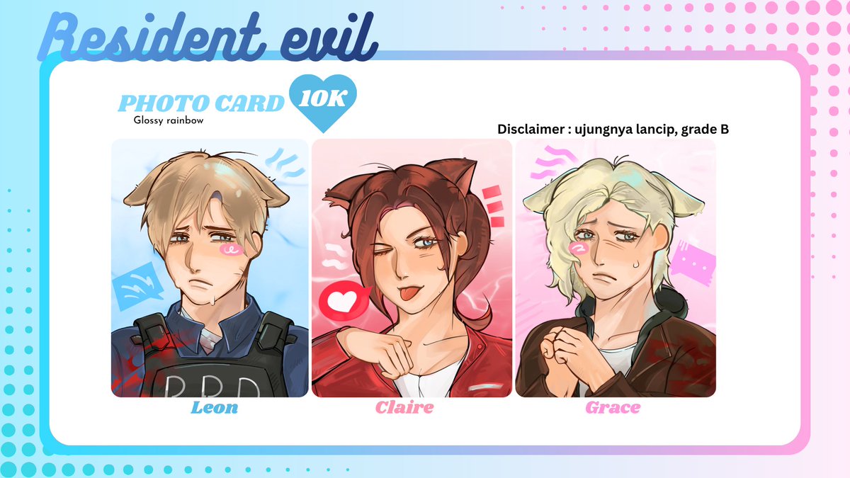 Castordei48's tweet photo. Likes &amp; RTs are very appreciated! 
Mals #CF22 OTS catalogue! 🫶

📍: booth at J-37B 
📅: 16-17 May 2026 (Both days)
🐬 : Resident Evil and Project hail mary!
🛍️ : QRIS and CASH [usahakan uang pas]
(1/2) https://t.co/ykYhsbfYSW