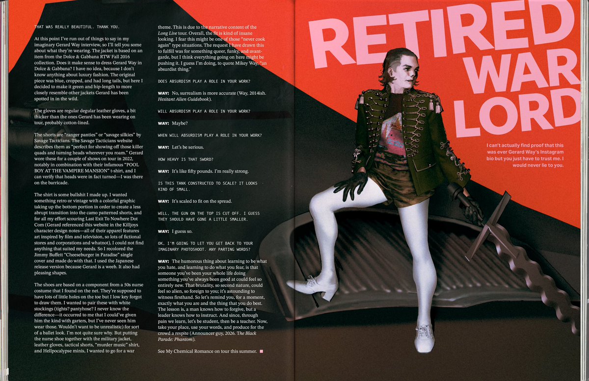 last weekend’s request was for a funky g way photoshoot like for a magazine. so