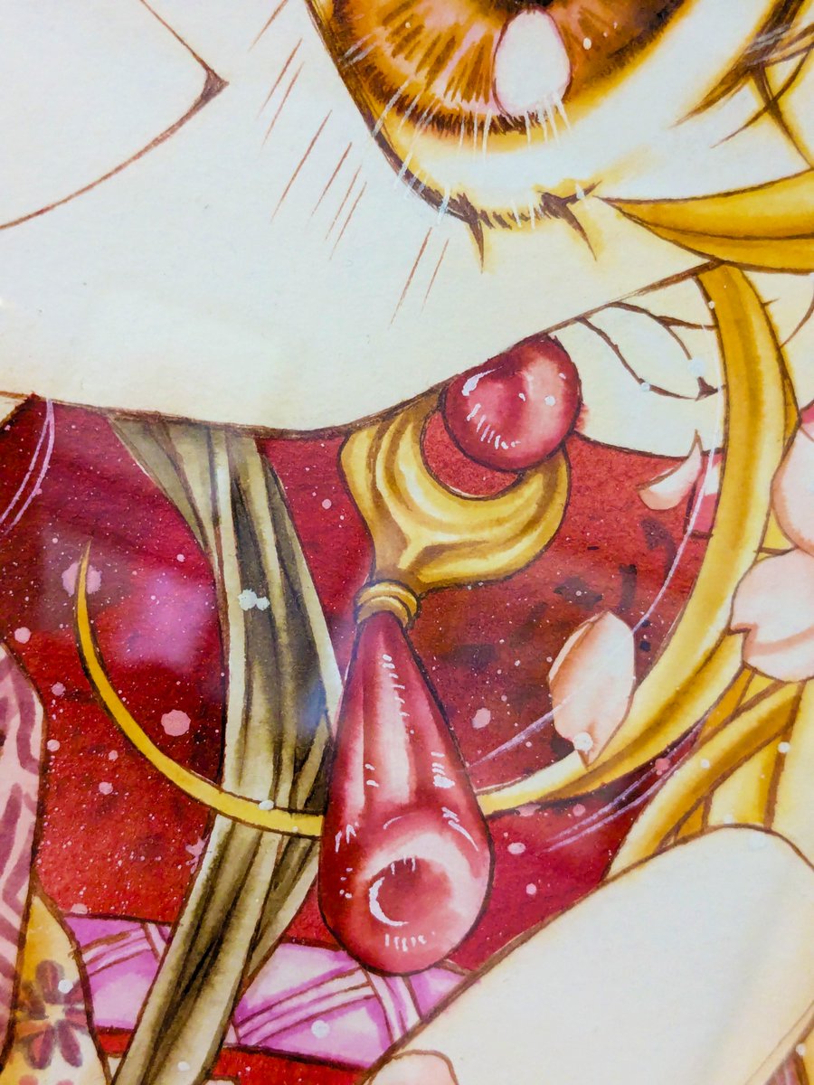 昨日ありなっちの展示行けた~!
ほんっっっとに繊細な作画のアナログ原稿でひたすら唸っていた…美は細部に宿るとはまさにこれだな~月刊誌のクオリティ??とハテナマークの業者になってしまった(CLAMP展もそうだったけど)自分が幼い頃に読んでいた漫画の原画を目に出来るって本当にありがたい🥲