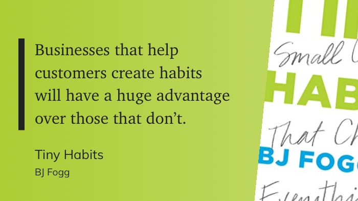 debrahilton's tweet photo. Are you helping your customers create habits... Or are you leaving their actions and reactions up to their choice? https://t.co/dtIvNtS98w
