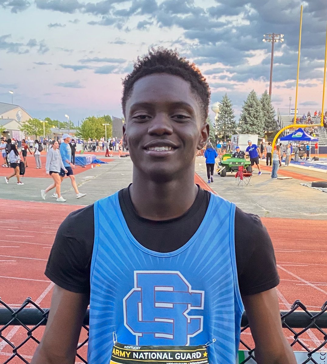 BooneCoRebels's tweet photo. #BoysTrack Sophomore Joel Mazala is the @KHSAA Region 5 3A Champion in the long jump with a winning jump of 21’3”! https://t.co/C36OD9jjEb