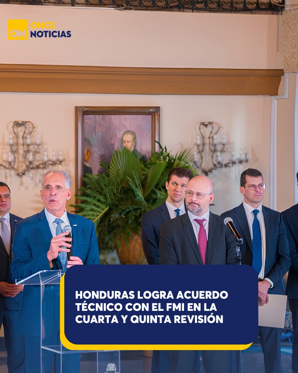 canal11hn's tweet photo. 🇭🇳🏦 | Honduras logra acuerdo técnico con el FMI en la cuarta y quinta revisión. Conoce aquí los alcances que tendrá el país con el organismo internacional. https://t.co/Df3SdWIRe5
#FMI #NasryAsfura #Acuerdos #Revisión #Economía #Sefin https://t.co/axY3QpSNCJ