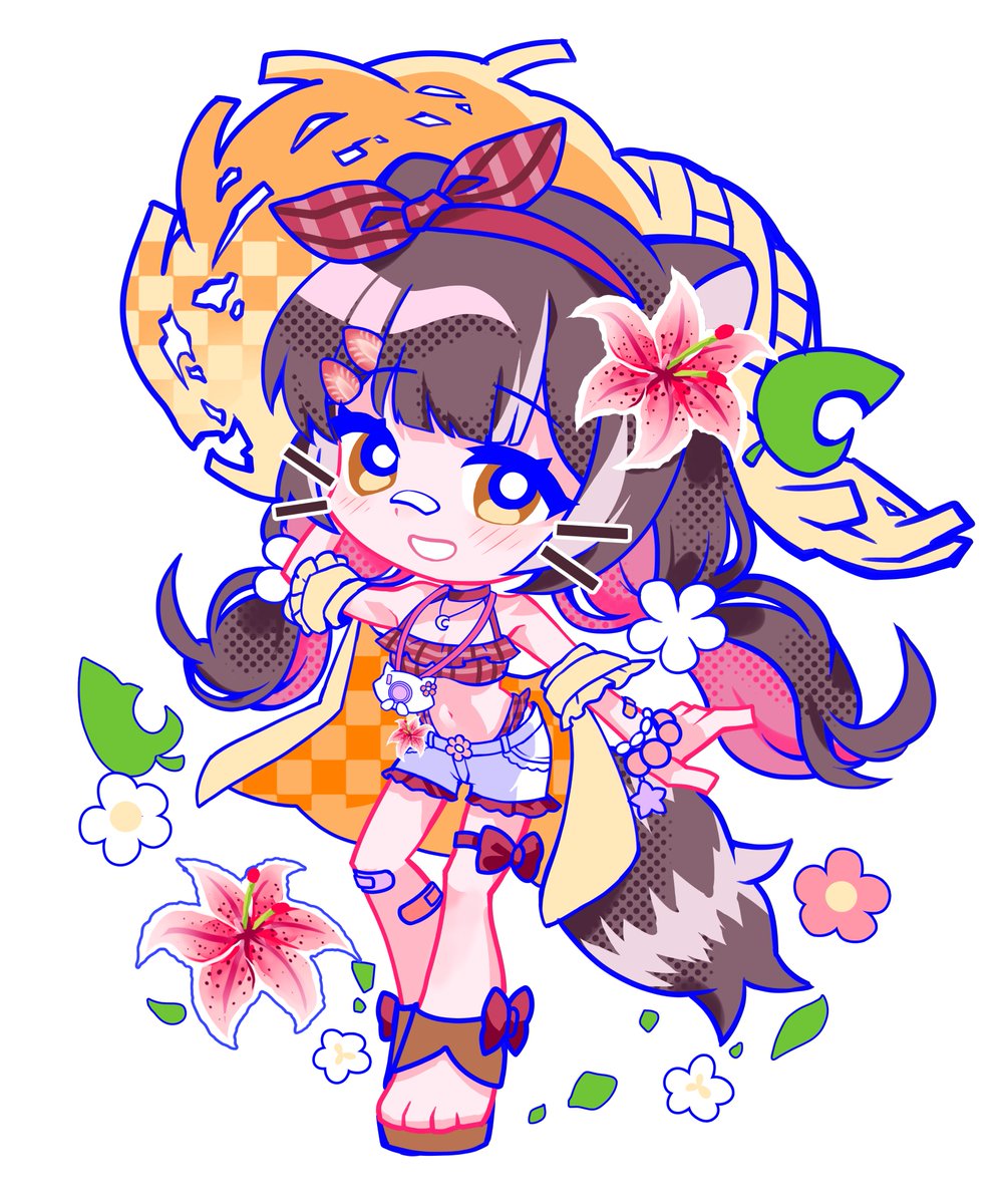 ＊Chibi＊ページ Rahhhh~~ 🌸 Look at my cute chibi!!!
