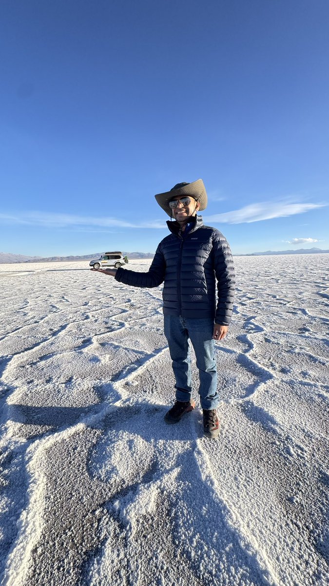 thlongdrivehome's tweet photo. Salinas Grande: Silly things that you should do when in Salt Flats :) https://t.co/549vcXtI9J