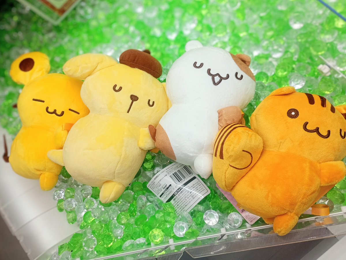 🍮再入荷🍮₊˚✩彡 #ポムポムプリン 🐶🐾 × #ラウンドワン限定プライズ