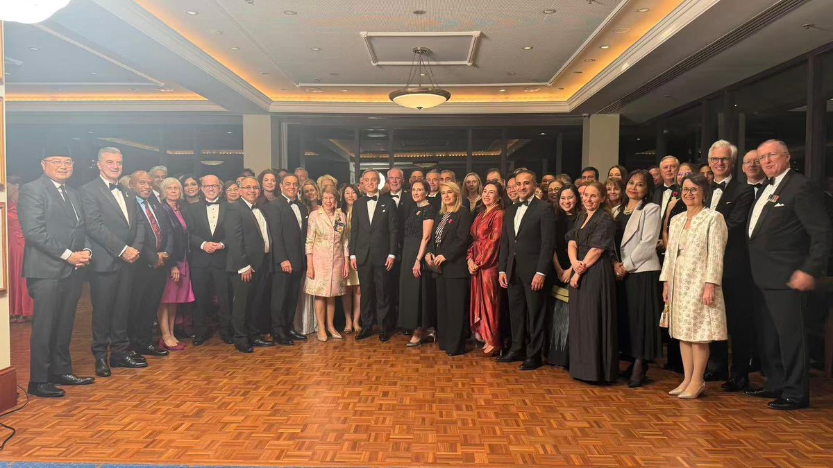 KSAconsulateSYD's tweet photo. H.E.Consul General @bennaheet and his spouse attended the annual NSW Consular Corps dinner in Sydney in the presence of The Governor of NSW H.E. the Hon.Margaret Beazley and NSW Parliament’s Speaker the Hon. @gregpiperMP, extending his gratitude and appreciation for this occasion https://t.co/FX3w7qziVa