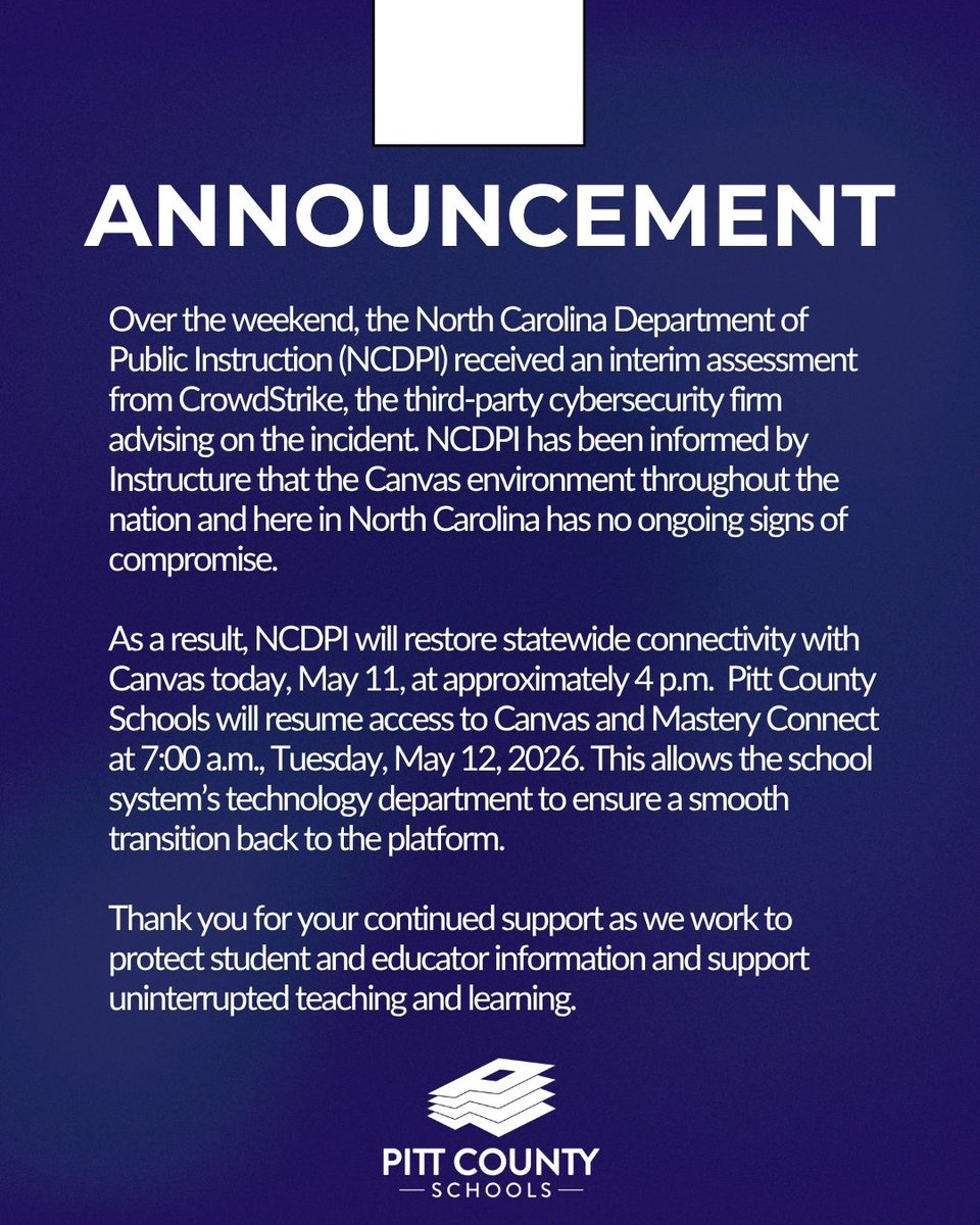 Pitt County Schools tweet media