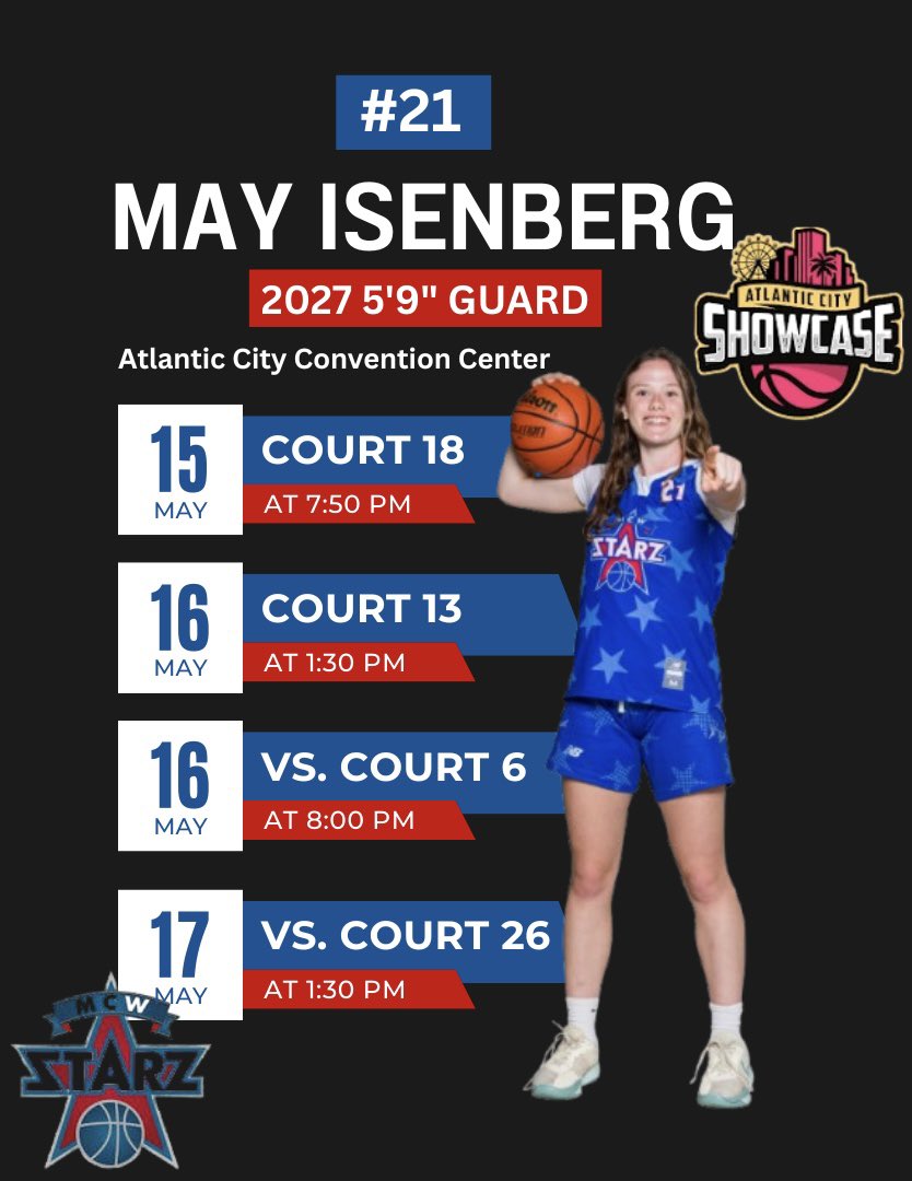 MayIsenberg11's tweet photo. My schedule for this weekend!! Can’t wait to compete @MCWSTARZ https://t.co/O3wruGz3dl
