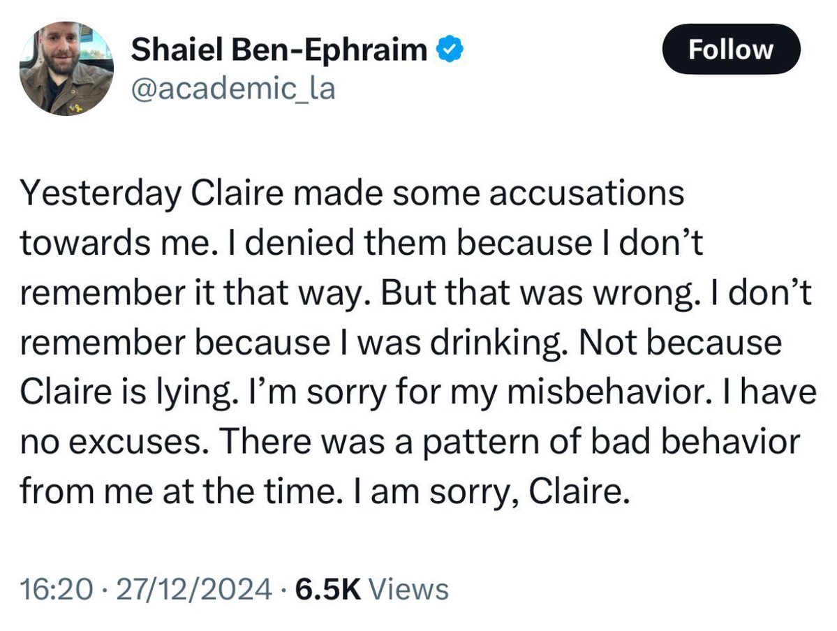 Claire tweet media