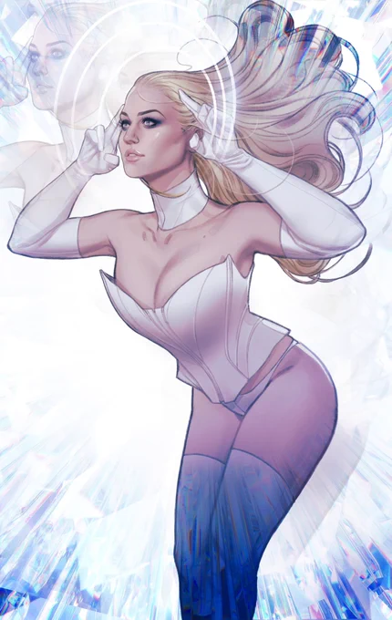 Emma Frost All illustrated by me