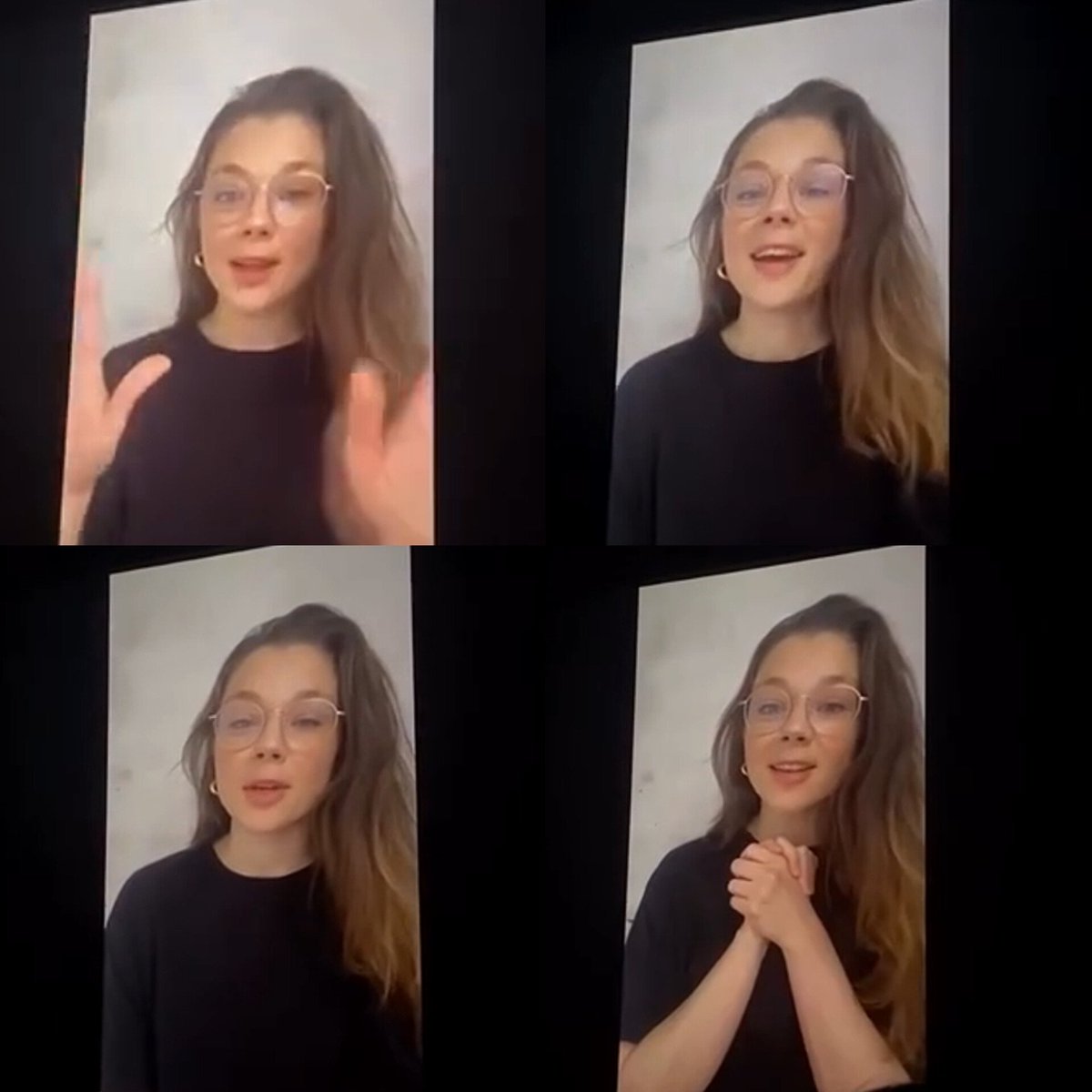 fahfulton's tweet photo. Claudia Jessie de óculos foi o motivo do meu colapso 😭 https://t.co/Y9gE0rXgIg