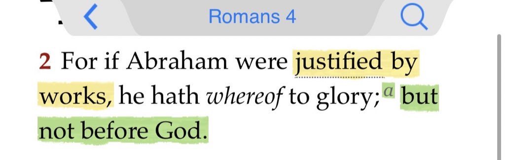 JesusorHell_'s tweet photo. @TaylorRMarshall Justification before man (works-man sees outward appearance) 

Before God (faith counted for righteousness, not works. The Lord looketh on the heart, and it is with the heart one believeth unto righteousness) https://t.co/rEixYaTXa3