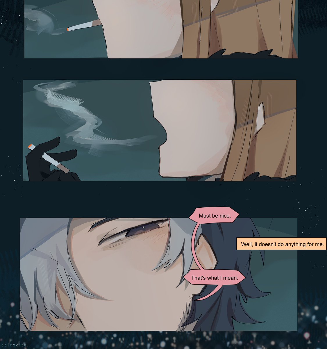 celeste 🐰 c♡mms open! tweet media