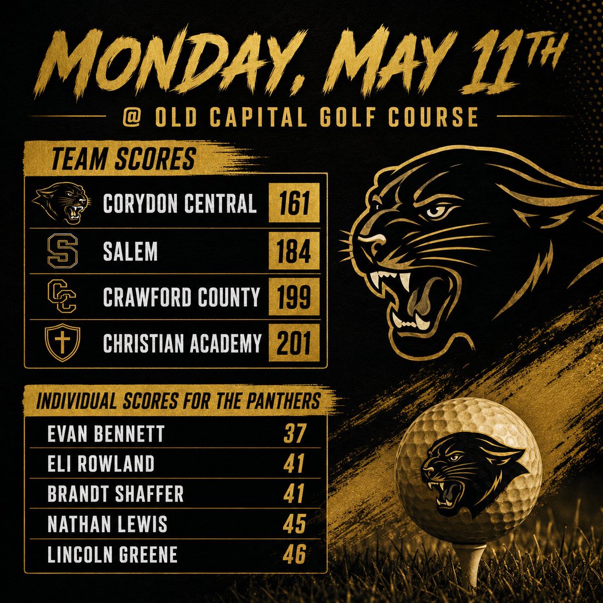 Corydon Central Boys Golf tweet media
