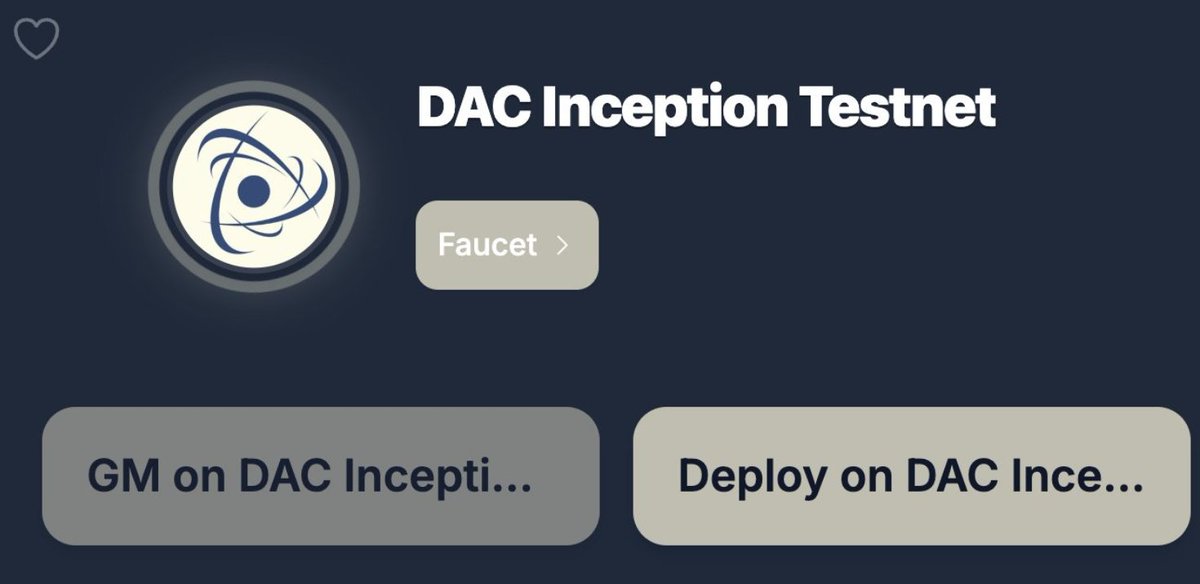 🔥 DAC Testnet Grind Starts NOW! 🚀

Need more QE &amp; transactions?
Let’s help each other level up fast ⚡

✅ Join: inception.dachain.io/?ref=DAC311914

💧 Get Faucet: 

👇 Drop your wallet address below
Sending $DAC to active users 💸

#DAC #DACChain #Testnet #Web3 #Crypto #Airdrop
