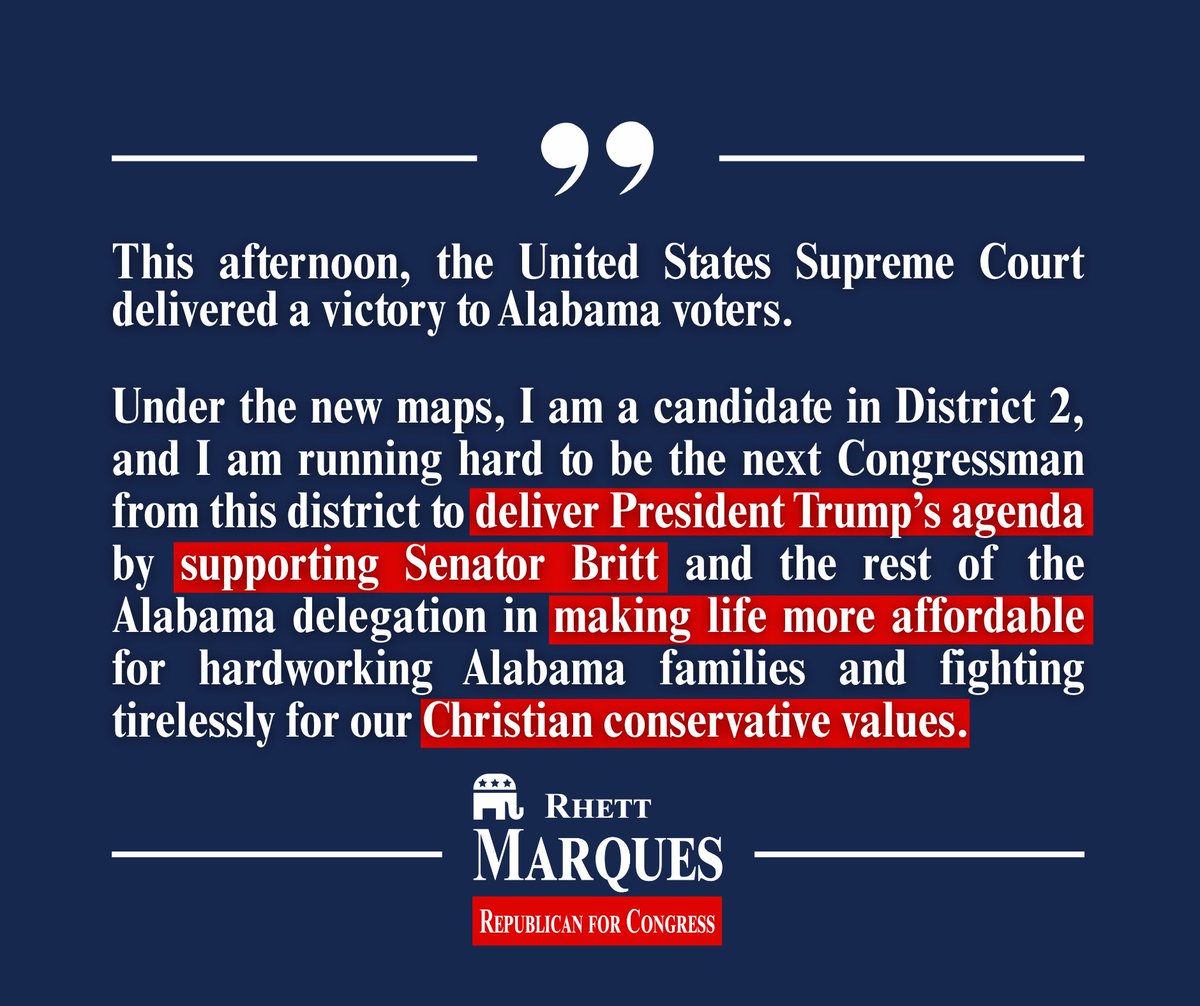 Rhett Marques for Alabama tweet media