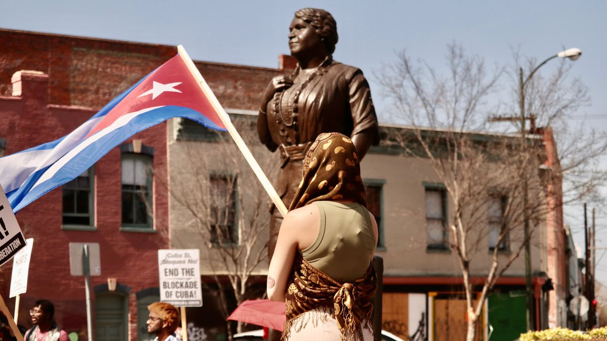 Charlienthunter's tweet photo. Richmond, Virginia (March, 2026) eyes on Cuba. https://t.co/atbwKS6Qqr