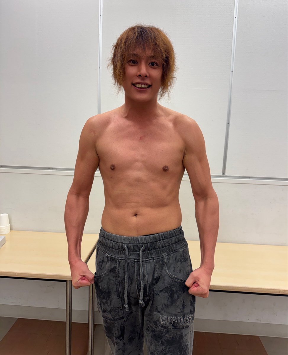 初めての減量最終こうなりました😂 マジこんなん戦う度にやってる人々