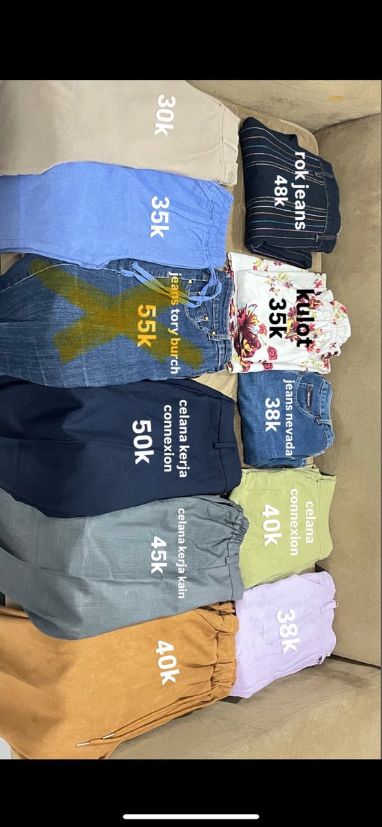 prelovedcutiee's tweet photo. preloved murah murah aja celana comfy turun harga, dikurangin 5k dari harga asli bisa oren ya guys https://t.co/n7Mjzq3FHA