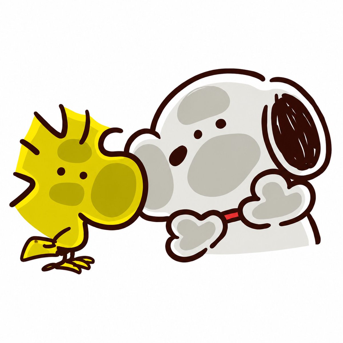 SnoopyAndWoodie tweet media