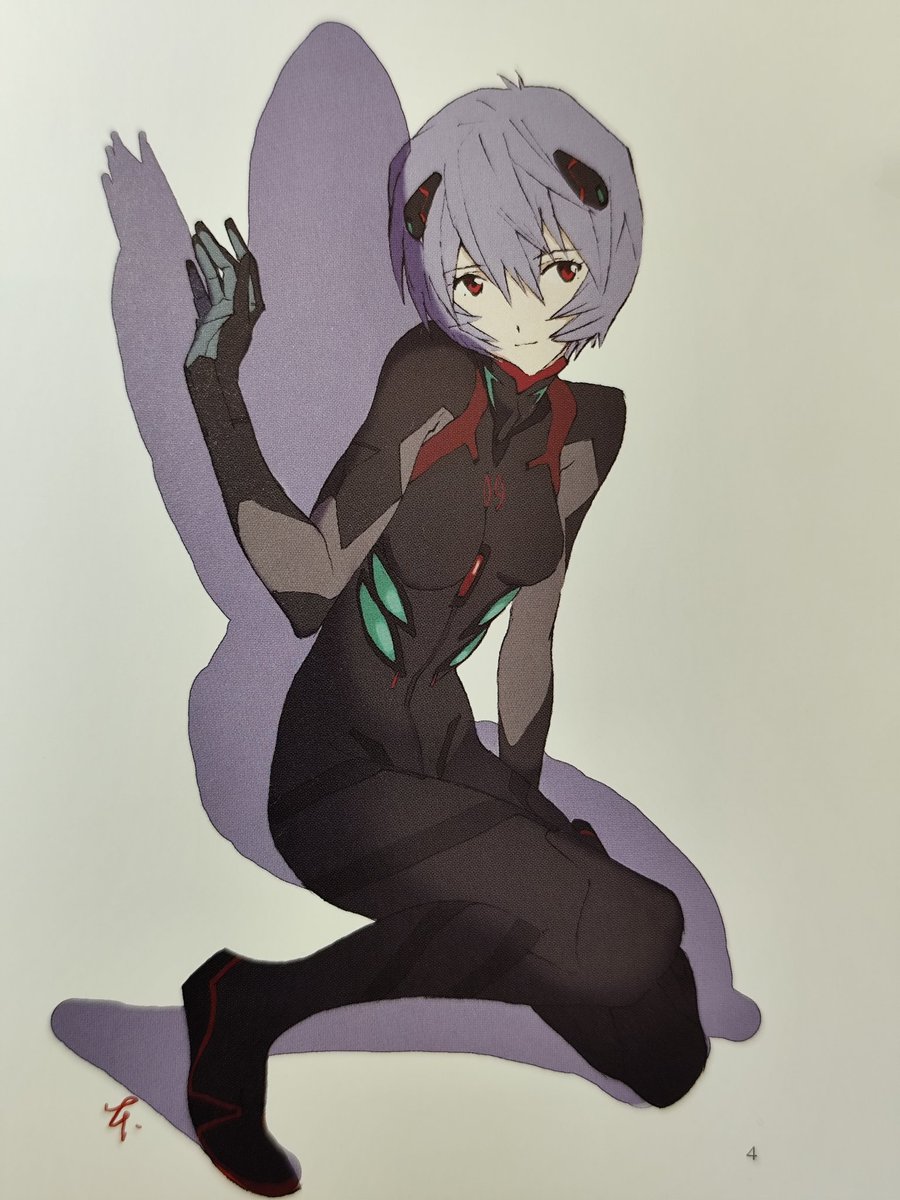 黒いプラグスーツ姿のそっくりさん🩷