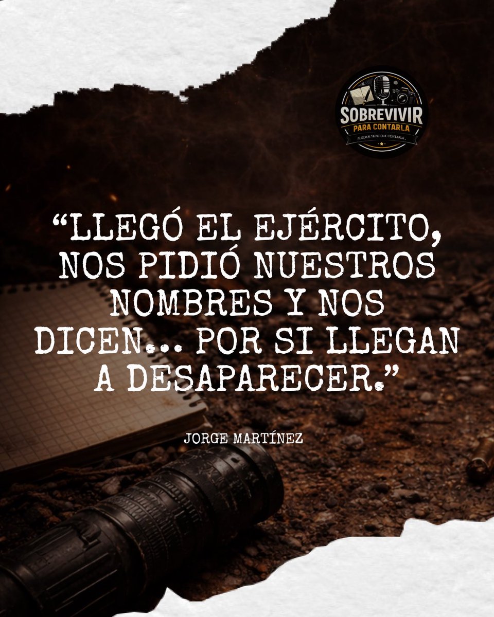 SPContarla's tweet photo. Estas son algunas de las palabras que nos compartió nuestro invitado Jorge Martínez 🎙️🔥 en el episodio número 3 de Sobrevivir para Contarla 😱👀  

Una historia intensa, real y llena de momentos que te van a impactar 💭🔥  

No dejes de verlo ✨  
Ya disponible en YouTube 📺🔗 https://t.co/XQwLG9c24Z