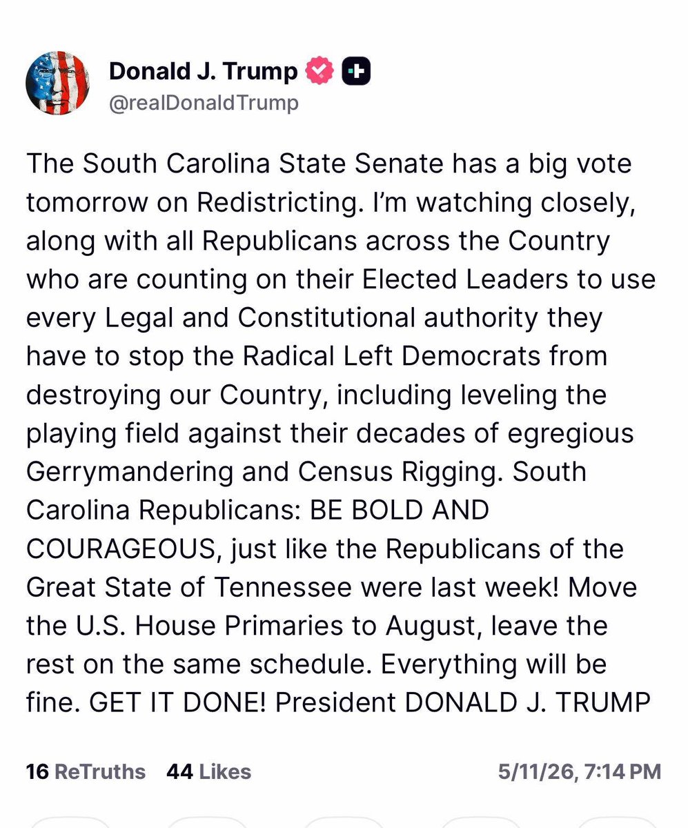Senator Ed Sutton tweet media