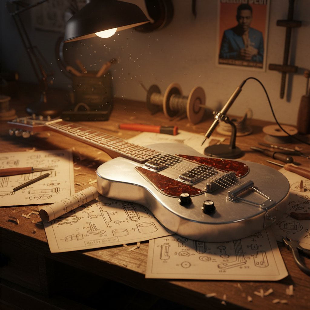 724real's tweet photo. Rock on this day: the world’s first electric guitar patent was filed in 1937 setting the stage for every screaming solo and crunchy riff that came after. Plug in, turn up, and make some noise. 🎸 https://t.co/j3iKuNP31L