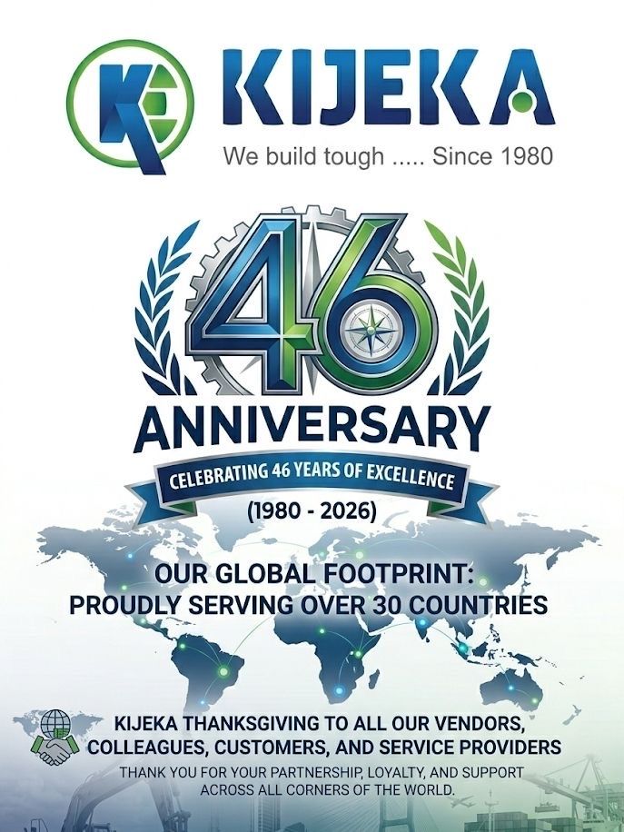 kijeka's tweet photo. Celebrating 46 years of Kijeka — a legacy of trust, innovation, and excellence.  
Thank you to everyone who has been part of this incredible journey. Here’s to many more milestones ahead.  

Happy 46th Anniversary! 🎉

#Kijeka #46Years #Anniversary #Innovation #Excellence https://t.co/hQ6yXora5i